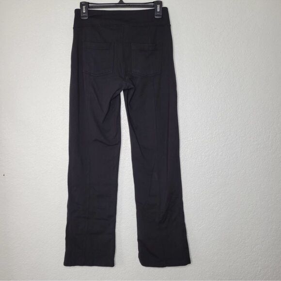 Athleta Solid Black Tech Stretch Metro Classic Yoga w/ Pockets Pants SP - Picture 4 of 6
